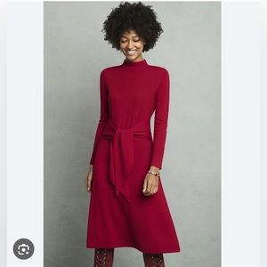 NWT The Fold London Wool Sweater Midi Dress